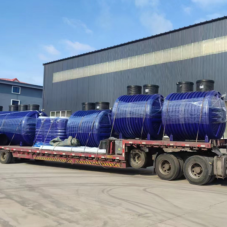 廣西南寧某水務公司定制地埋式污水凈化罐